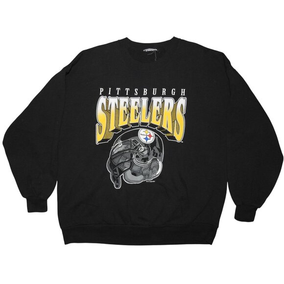 NFL Other - Vintage 1995 Pittsburgh Steelers Helmet Crew Neck Pullover Sweatshirt XL